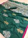 Designer Fancy Silk Saree thumb 3