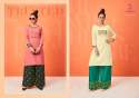 Designer Kurti with plazo set thumb 6