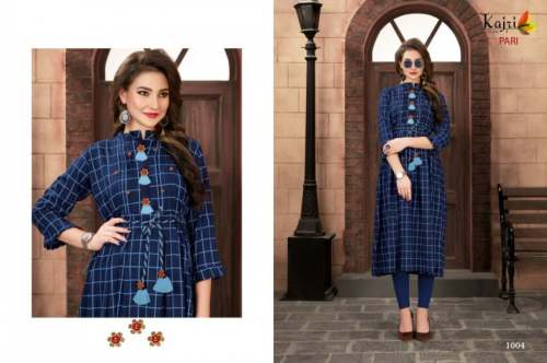 Designer Rayon catalog Kurti by O Womaniya