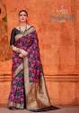 Designer Weaving Handloom Silk Saree thumb 10