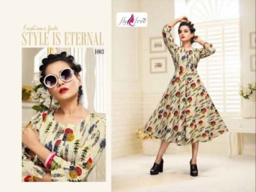 Printed Casual Kurtis  by Catalog Fashion Mart