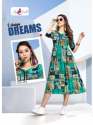Printed Flared Kurtis Catalog  thumb 1