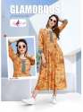 Printed Flared Kurtis Catalog  thumb 6