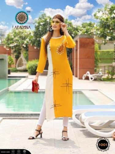 Rayon Fancy Kurtis  by Catalog Fashion Mart