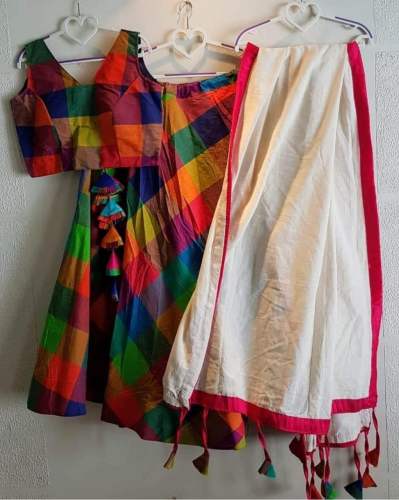 lowvina hubs chanderi silk cotton choli