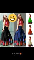 LOWVINA HUBS NAVRATRI TAFFETA SILK