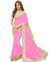 Fancy Georgette lace Border Saree thumb 2