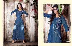 Long Denim Kurtis 