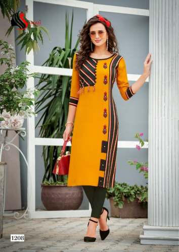 Rayon Fancy Kurtis