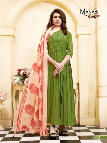 Ankarkali Kurtis with Dupattas