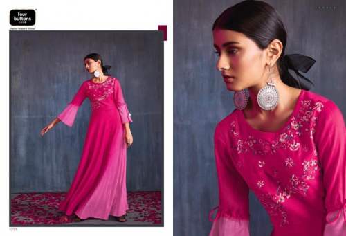 Gown Style Stylish Kurtis 