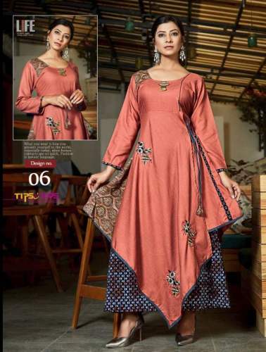 Long Stylish Kurtis  by Hello Style