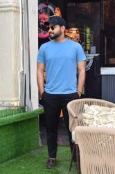 Fancy Terry Round Neck T-Shirt