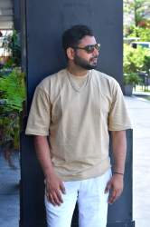 French Cotton Over Size T-Shirt