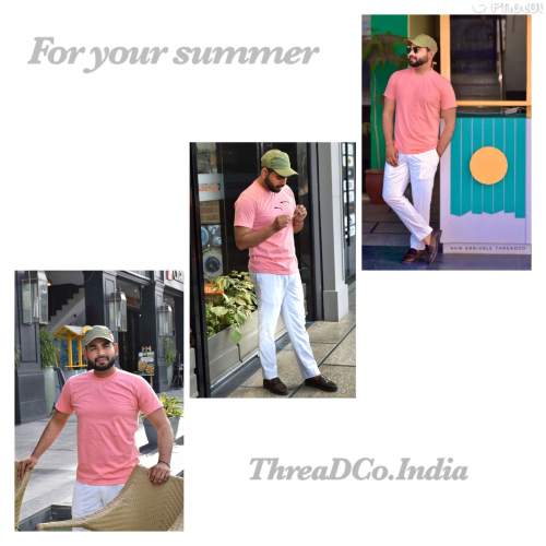 Latest Cotton Snicker Round Neck T-Shirt