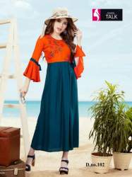 Stylish Flared Kurtis 