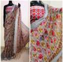 Cotton Linen Saree thumb 3