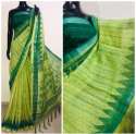 Cotton Linen Saree thumb 6