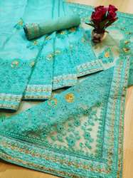 Khadi Organza Saree