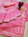 Khadi Organza Saree thumb 3