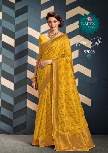 Organza Silk Saree by Mansi Garments