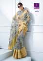 Pure Organza Saree  thumb 4