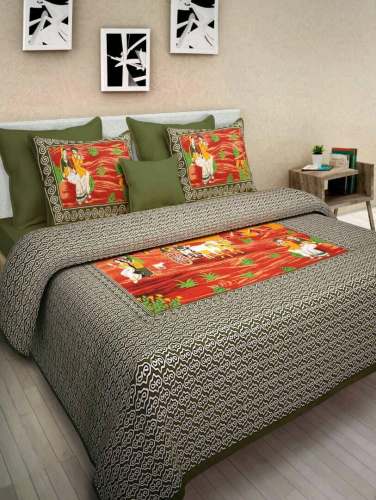 cotton silk bed sheet