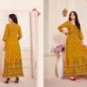 Printed Anarkali Kurtis thumb 3