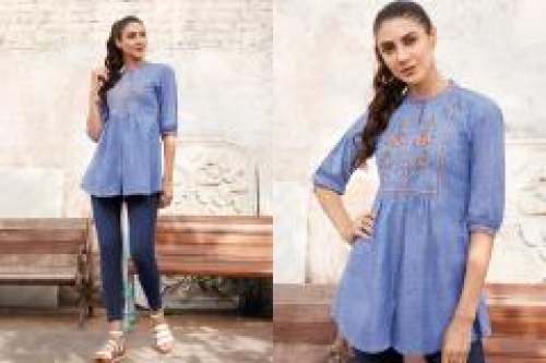 Casual Short Kurtis by Ashirwad Creation