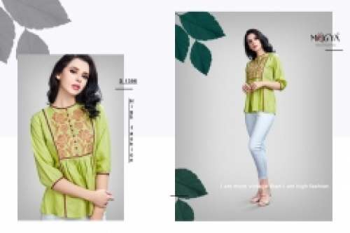 Fancy Short Kurtis  by Ashirwad Creation