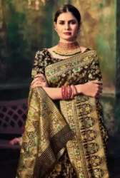 Handloom Saree Sangam Brand By Ashirwad Creation