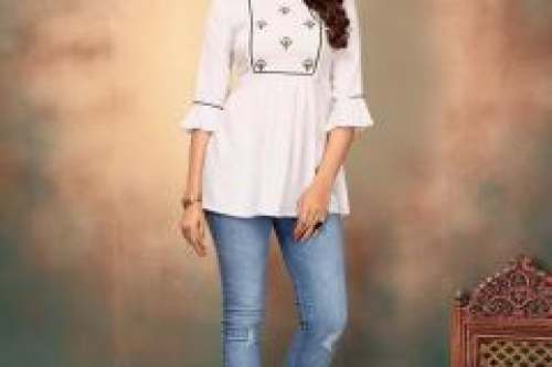 Trendy short Kurtis  by Ashirwad Creation