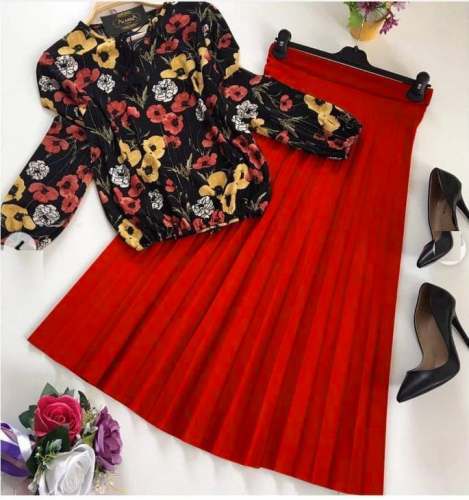 fancy skirt with top