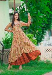Designer Long Anarkali Kurti