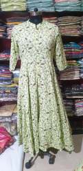 Designer Printed Anarkali Kurti 