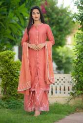 Fancy Kurti with Plazo Pants