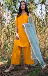 Short And stylish Plazo Kurti