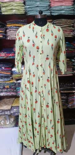 Stylish Long Anarkali Kurti by Shubham Clothing LLP