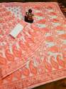 BEAUTIFUL SOFT COTTON SPUN SAREE  thumb 1