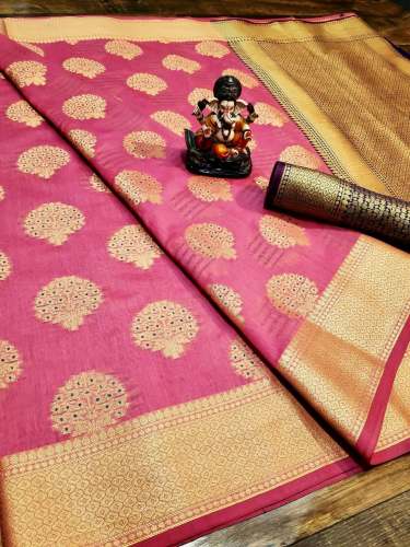 SOFT COTTON SILK SAREE by Sixsense