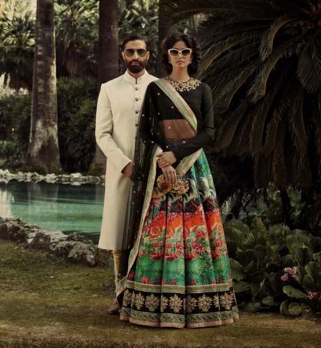 The Sundarban Lehenga by Sixsense