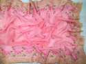 Embroidery organza saree  thumb 3