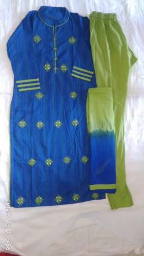cotton ready made suit by Vinayak Art