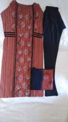 kurti with bottom,dupatta set