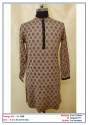 mens cotton plain kurta thumb 1