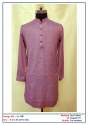 mens cotton plain kurta thumb 2