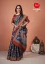 Apple Nitya Silk Vol 11 BhagalPuri Silk Saree thumb 2
