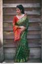Banarasi Patola Silk Zari Saree  thumb 9
