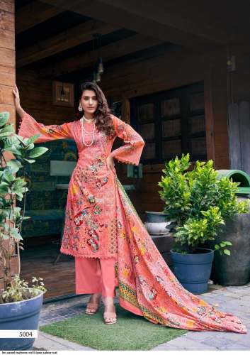 Bin Saeed Mahnoor vol 5 Lawn Salwar Suit 
