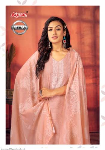 Bipson Nisaan 2213 Pure Cotton Salwar Suit Catalog 